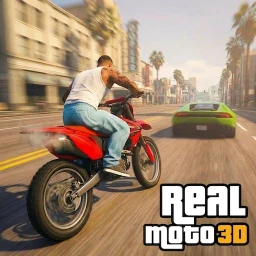 Real Moto 3D Driving Game のアイコン